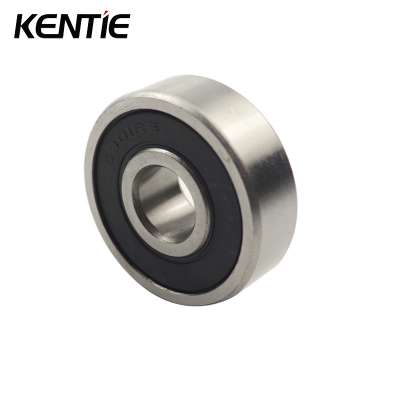 High precision chrome steel deep groove ball bearing motor 6301rs for electric motorcycle